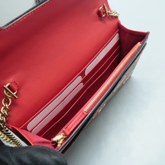 100% Authentic Gucci Brown GG Canvas Shoulder Bag 778-113024 - Picture 10 of 12